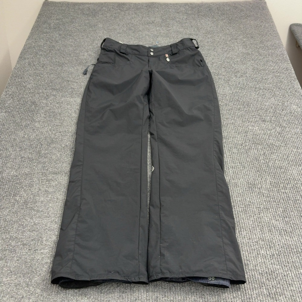 Volcom Snowboard Pants Mens M Black Synthetic Nimbus 10k Waterproof Snow Winter